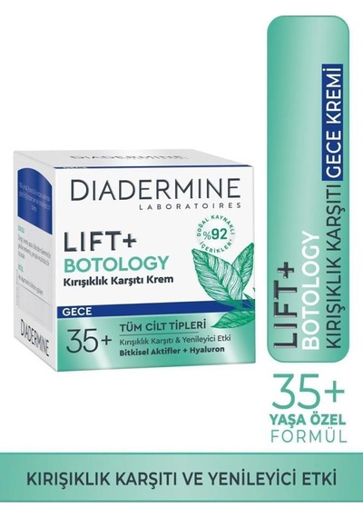 Diadermine Lift+ Botology 35+   Gece Kremi 50 ML