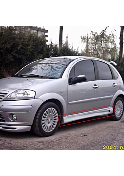 Citroen C3 Delikli Marşpiyel  Takımı