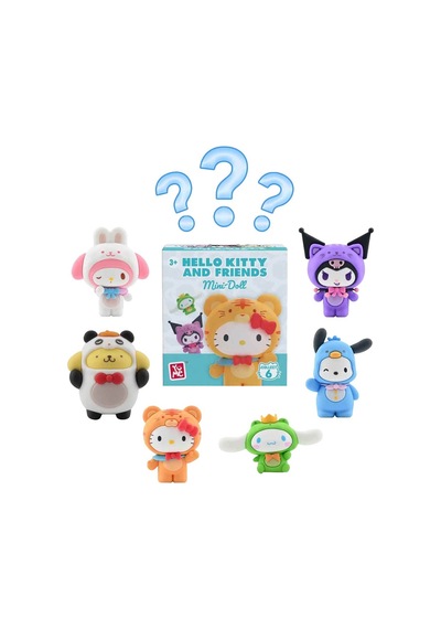 Yume Toys Hello Kitty Ve Arkadaşları Orman Arkadaşları Serisi Sürpriz Paketi 11217