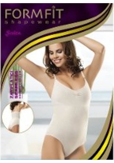 Form Fit Kadın Dikişsiz Boydan Askılı Slip Korse Toparlayıcı
