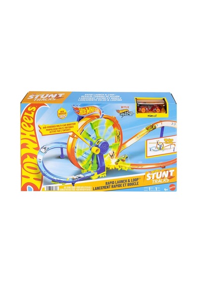 Jbx65 Hot Wheels Hızlı Fırlatma Ve Döngü Parkuru Oyun Seti Belirtilmemiş