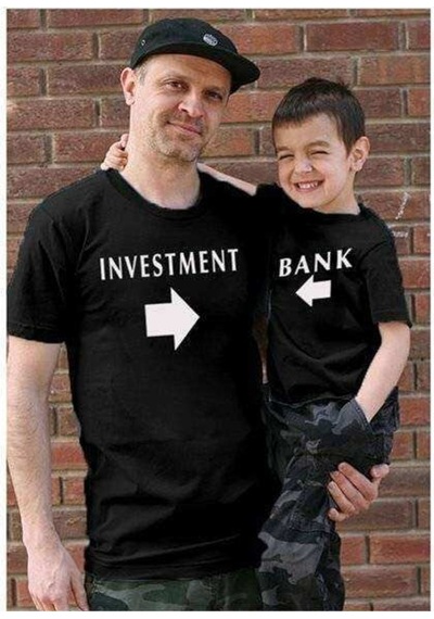 Tshirthane - Investment Bank Baba Oğul Kombini Tshirt Giyim