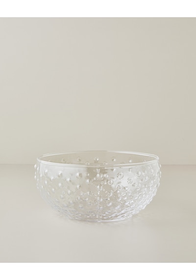English Home Bubbles Cam Kase 21,5 Cm Şeffaf Şeffaf