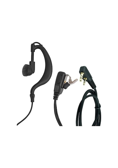 Tyt Uv-88, Uv-98, Uv-99, Uv-8000d Spiral Kablolu Telsiz Kulaklığı Kablolu