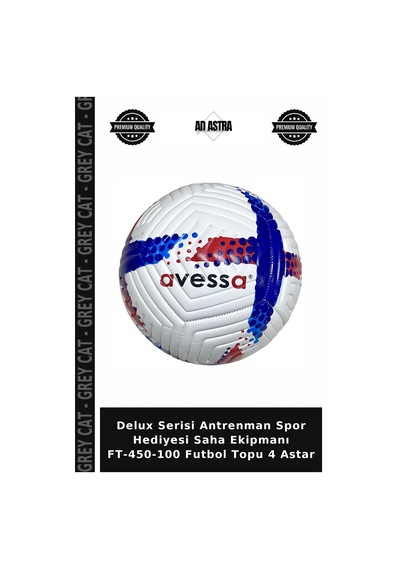 Delux Serisi Antrenman Spor Hediyesi Saha Ekipmanı Ft-450-100 Futbol Topu 4 Astar Çok Renkli