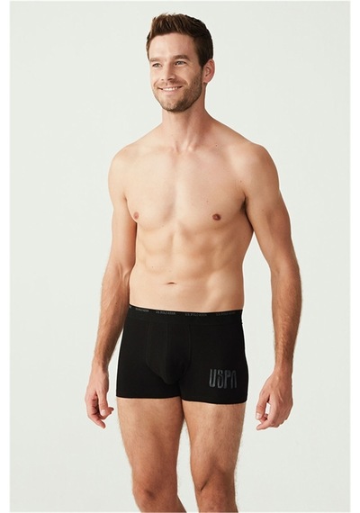 U.S. Polo Assn. U.s Polo Assn. 80338 Erkek 3 Lü Boxer-antrasitmelanj&siyah&grimelanj Antrasit