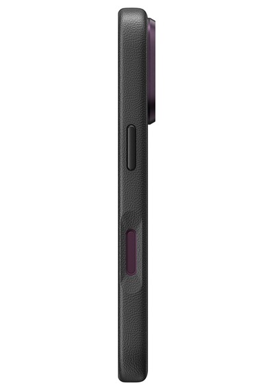 İphone 18 Pro Kılıf M-safe Özellikli Airbag Tasarımlı Amazingthing Glamour Slens Serisi Kapak Mor