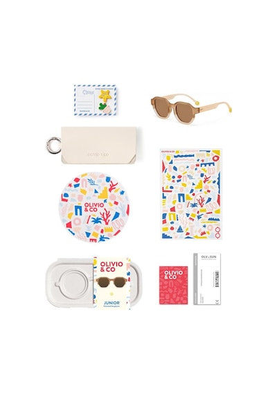 Olivio&co Creative Edition Junior Güneş Gözlüğü - Colorblock Sand Çok Renkli