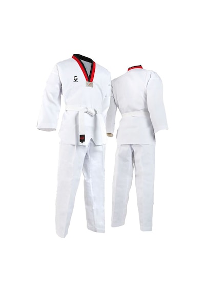 Dizispor Top Glory Fitilli Pum Yaka Taekwondo Elbisesi Dobok Beyaz