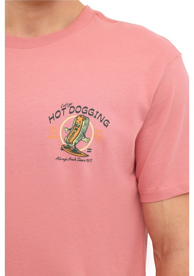 Billabong Lunch Break Ss Gül Kurusu Erkek Kısa Kol Gömlek Pembe