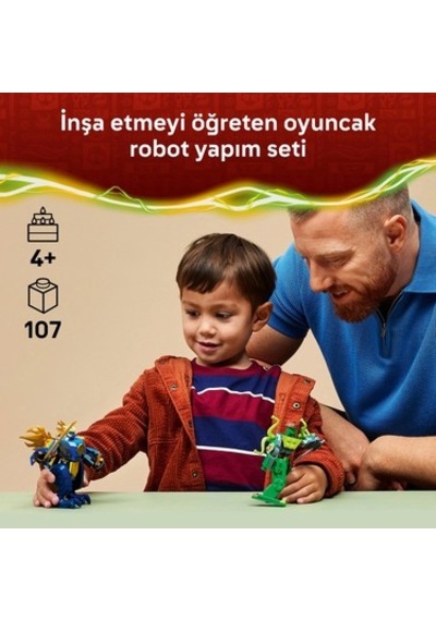 Lego Ejderha Robotu Savaşı İle Eğlenceli Oyun Seti