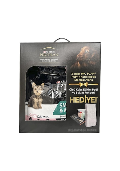 Purina Pro Plan Mini Puppy Somonlu ve Pirinçli Yavru Köpek Maması Seti 3 KG