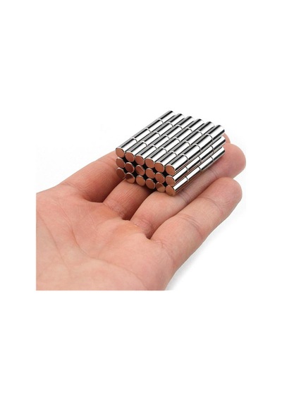 Ø5x10 Mm Neodyum Silindirik Mıknatıs 10 Adet