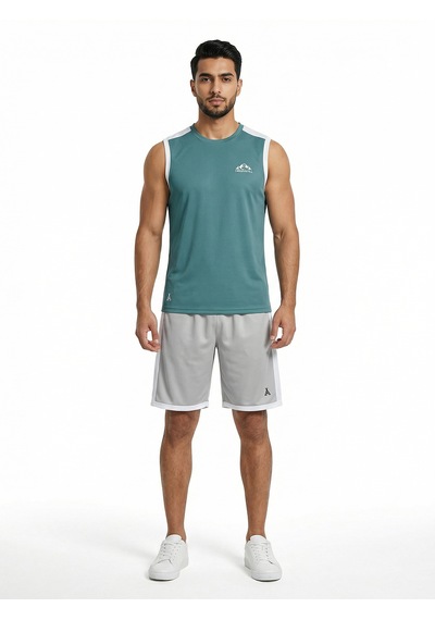 Orendahill Erkek Spor Atlet Hızlı Kuruyan Esnek Regular Fit Gym Activewear Mint