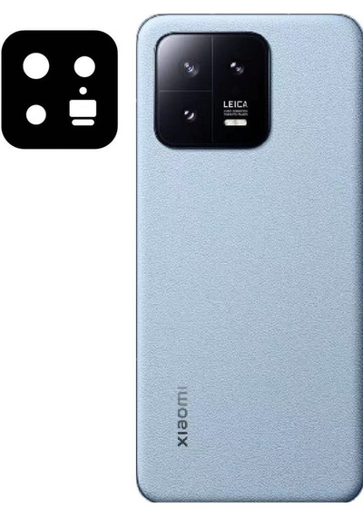 Xiaomi Mi 13 Zore 3d Kamera Camı Siyah