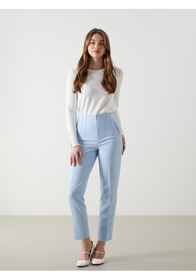 Lcw Vision Mavi Dar Fit Kadın Pantolon