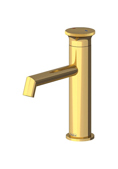 Teska E 5517 Arte Leo S Lavabo Bataryası Altın