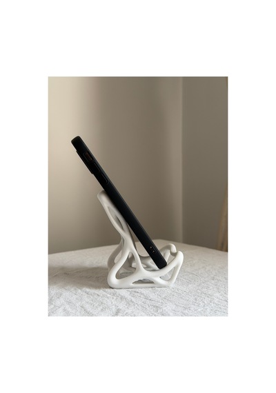 Biyonik İskelet Masaüstü Telefon Ve Tablet Tutucu - Ergonomik 3d Baskı Stand Diğer