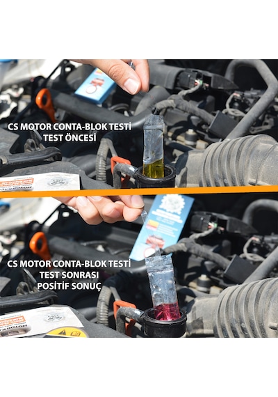 Cs Motor Aşınma ve Conta Kaçak Testi 2'li Paket