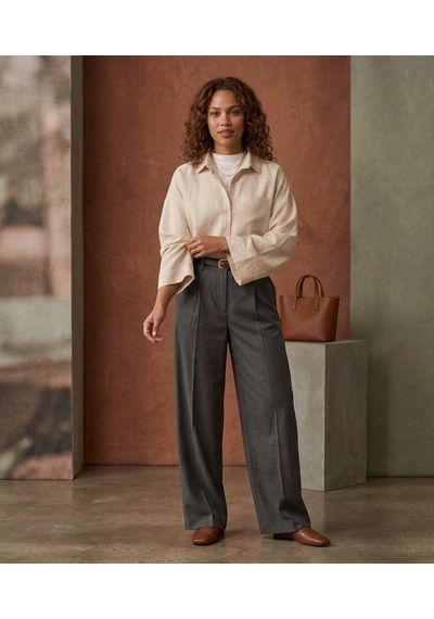 Smalltouch Kadın İspanyol Kol Keten Oversize İç Göstermeyen Kimono Gömlek Ekru