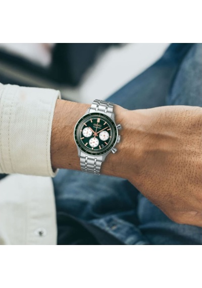 Seiko Kronograf Ssb481p Erkek Kol Saati Gri
