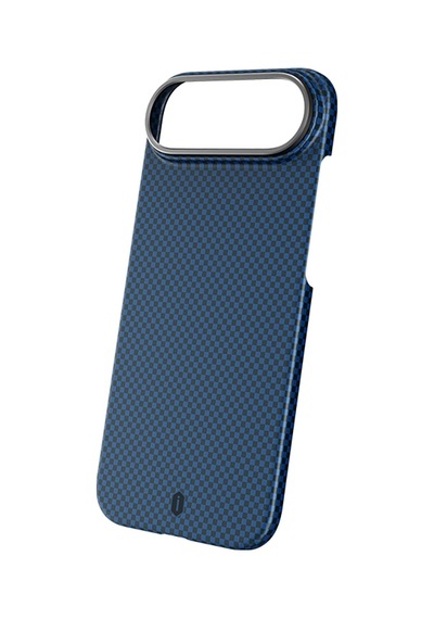 Apple iPhone 17 Air Uyumlu Kılıf M-safe Şarj Özellikli Wiwu Dcc-208 Aramid Armor Kapak Mavi Mavi