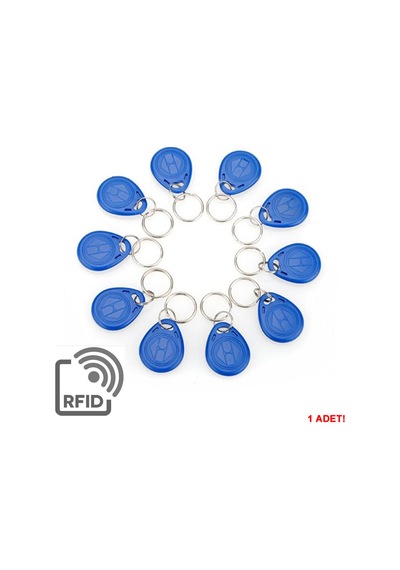 Manyetik Anahtarlık 10 Adet Rfid Keyfob Göstergeç Anahtarlık 125 Khz Proximity