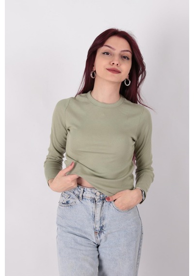 Busem W0010820 Kadın Bluz Su Yeşil