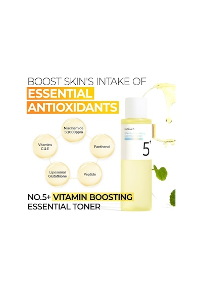 No.5 Vitamin Boosting Essential Toner 200 Ml - Leke Karşıtı Vitamin Içerikli Toner