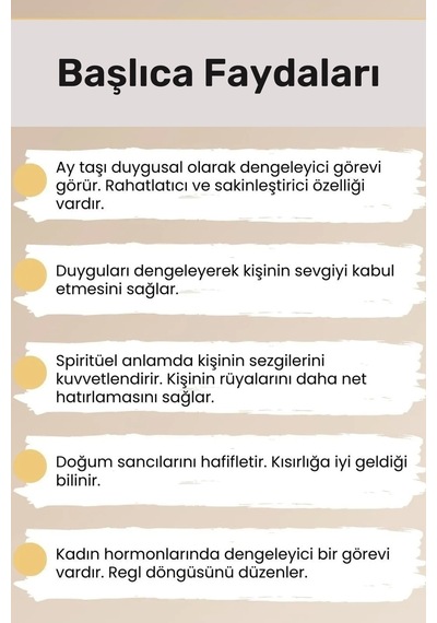 Enenstyle Fashıon Boutıqueunisex Doğal Taş Ay Taşı Bileklik Beyaz Aytaşı Denge Bilekliği Çok Renkli