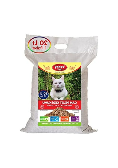 1 Paket 10 Kg Kimyasal İçermeyen Çam Peleti Kedi Kumu
