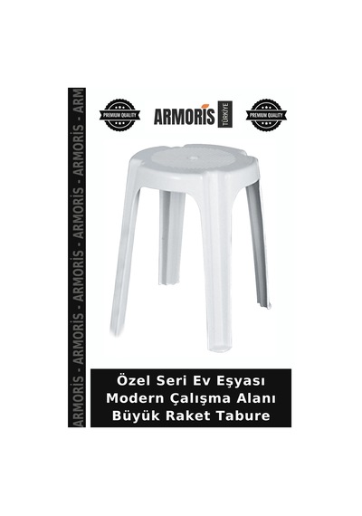 Özel Seri Ev Eşyası Modern Çalışma Alanı Büyük Raket Tabure Çok Renkli