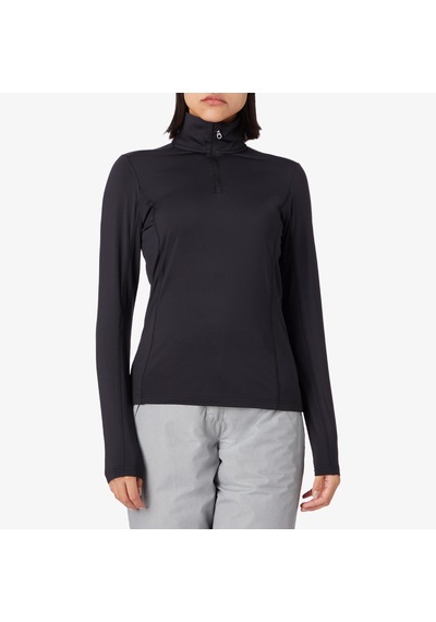 McKinley Mc Kinley Hero Iı Half Zip Uzun Kollu Kadın Siyah Üst 426698 Siyah