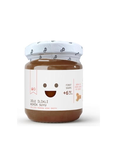 OG natural Jöle Ilikli Kemik Suyu 2'li 200 Ml +6 Ay