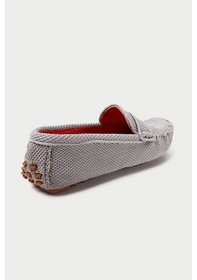 Mubiano Summer Kadın Triko Gri Babet & Loafer -mstb2020-gr Gri