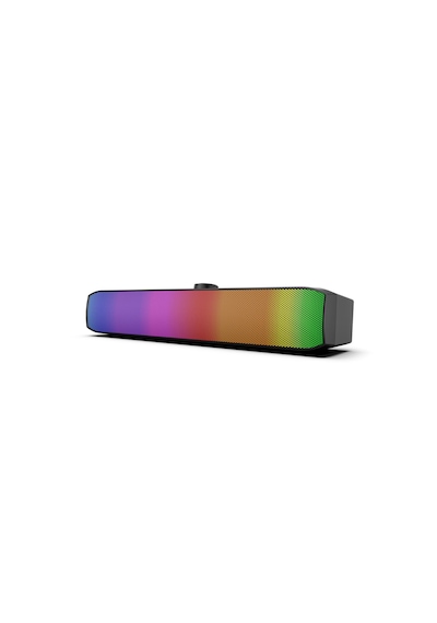 Lumatone 6w Full Rgb Işıklandırmalı Kompakt Tasarım Tak-çalıştır Gaming & Müzik Soundbar