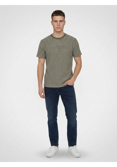 LOFT Regular Fit Erkek Tshirt K.kol Lf2038584 Q1.v1 Haki
