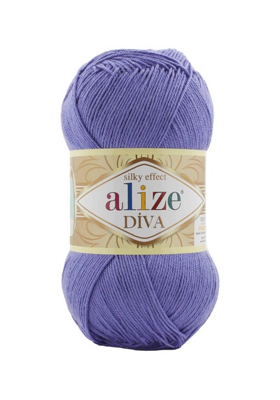 Alize Diva El Örgü İpi Menekşe 851
