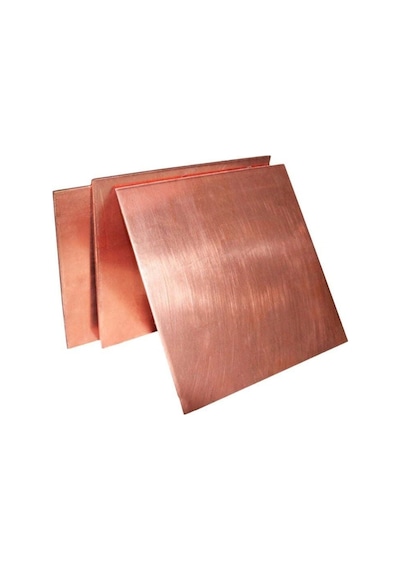 0.8 mm Bakır Levha Sac Plaka 750x1000 mm