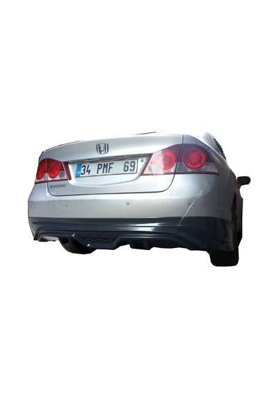 Honda Civic Fd6 (2006-2011) Custom Arka Tampon Eki - Difüzör (pla