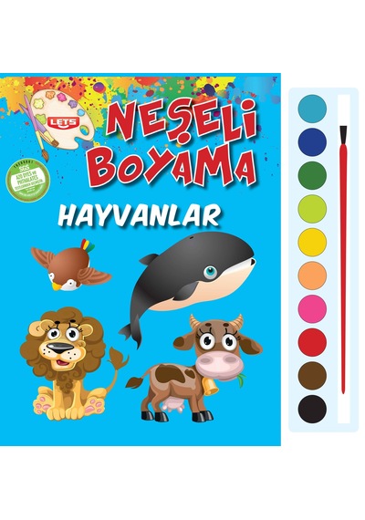 Neşeli Boyama - Hayvanlar - Rxlu-590042