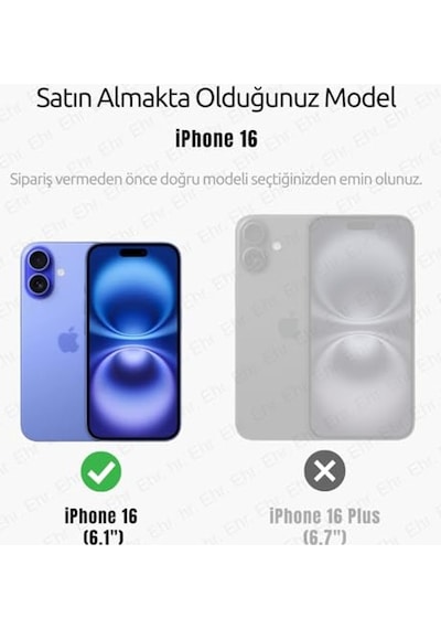 İphone 16 Uyumlu Kamera Korumalı Magsafe Wireless Şarj Özellikli Şeffaf Kılıf Şeffaf, İphone 16 Diğer