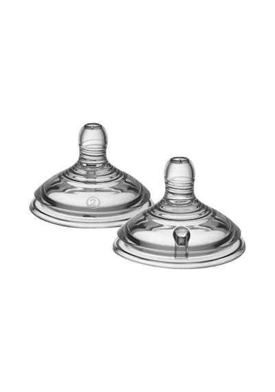 Tommee TiPPee Closer To Nature Biberon Emziği 2'Li 3+ Ay Orta Tommee TiPPee Closer To Nature Biberon Emziği 2'Li 3+ Ay Orta