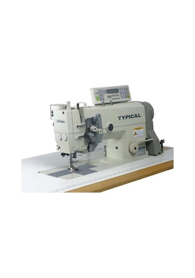Typical Gc-6875 Hd3 Çift İğne Büyük Mekik İptalli İplik Kesicili Kilit Dikiş Orta Ve Kalın Mat İçin