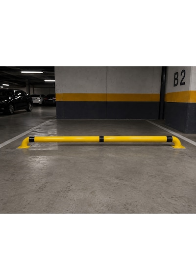 Standart Sabit Araç Park Stoperi Otopark Yol Trafik Bariyeri 180x12cm