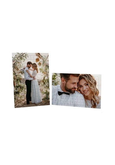 Kendi Fotoğrafınla 99 Parça Puzzle A4 Standlı Yapboz Aile Ve Çocuk Hediyesi