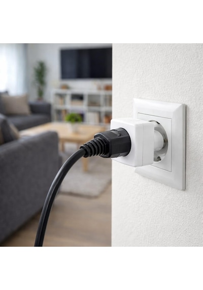 T Tipi Golyat Fiş Priz Dönüştürücü, Universal Çok Amaçlı Adaptör, Yüksek Dayanıklı Sert Plastik, 220v Uyum Standart