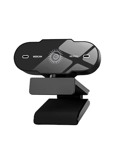 Microcase 1080p 360 Dönerli Mandal Kıskaçlı Full Hd Webcam Kamera Zr807 - Al5149