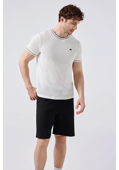 Ellesse Erkek T Shirt 6sm5046-of Beyaz