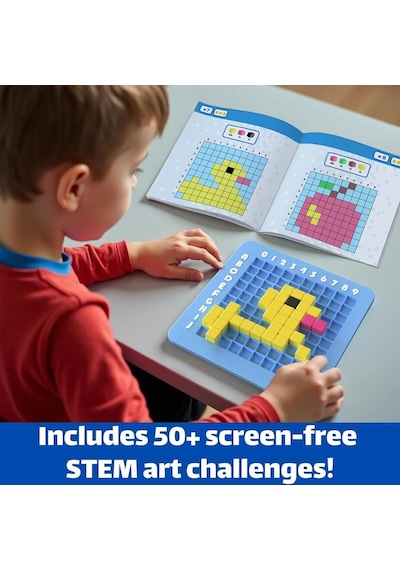 Kodlama Oyunu 402 Parça Eğitici Zeka Oyunu Çocuklar İçin Puzzle Shape Oyuncak Standart